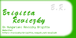 brigitta reviczky business card